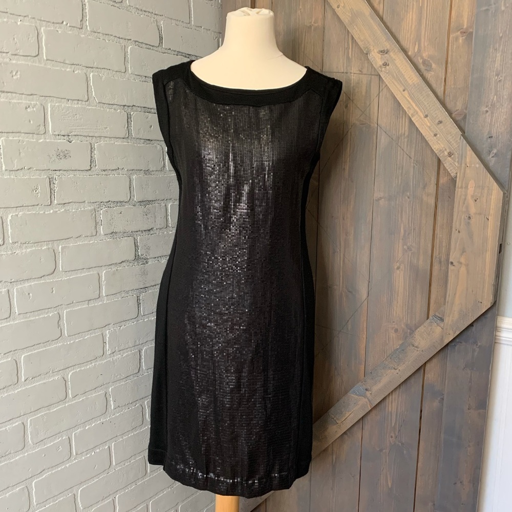 Ann Taylor Sequin Front Dress